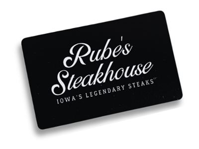 Rube's Gift Card