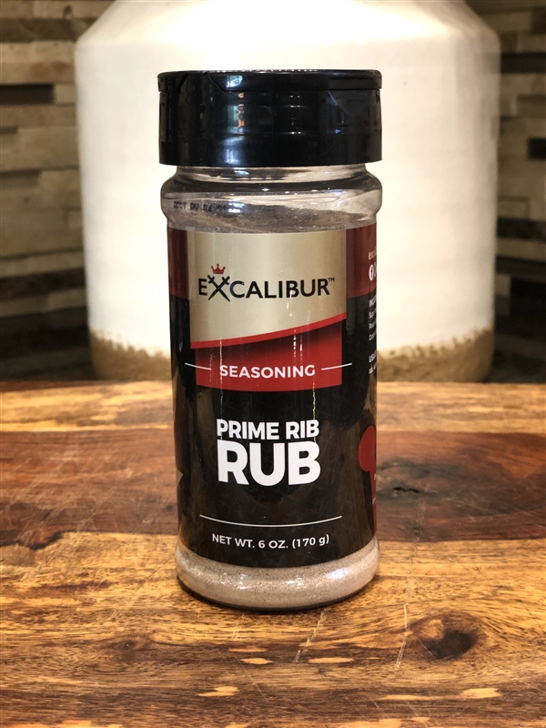 Bottle of prime rib rub