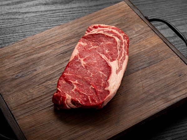 Shop Rube's 11 oz hand-cut ribeye steak.