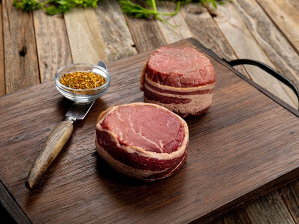 Steakhouse Filet Mignon with Bacon Up® - Bacon Up®