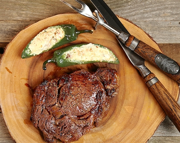 Shop Rube's ribeyes with steakhouse sides.