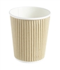 50005 - Brown Ripple Wall Coffee Cups 8oz