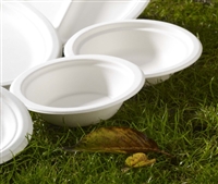 91003 - 12oz Round Bagasse Bowls (Pack of 500)