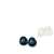 A016 - Stud Buttons Black (Pack 12)