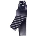 A060-XS - Chef Works Unisex Easyfit Pants Butchers Stripe Cotton - Size XS