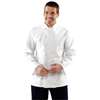 A134-XS - Vegas Chefs Jacket Long Sleeve White Polycotton - Size XS