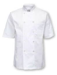 A211-L - Whites Vegas Unisex Chefs Jacket Short Sleeve - Size L