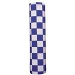 A266 - Coloured Neckerchief Big Blue/White Check