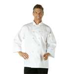 A371-L - Chef Works Le Mans Chefs Jacket Long Sleeve Polycotton - Size L