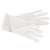 A546-M - Waiting Gloves Mens White 100% Cotton - Size M