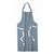 A554 - Whites Apron Blue/White Check