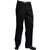 A674-XS - Executive Chefs Trousers - Black Herringbone
