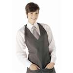 A892 - Uniform Works Unisex Tuxedo Apron Slate