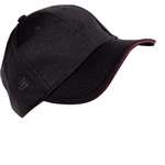 A943 - Chef Works Cool Vent Baseball Cap Merlot Trim - One Size