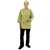 B107-L - Chef Works 3/4 Sleeve Jacket Lime - Size L