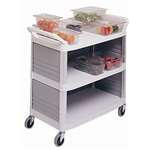 C028 - Rubbermaid X-tra Utility Cart with Sides White