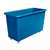 C193 - Blue Polyethylene Trolley - 125Ltr 690x470x660mm (Direct)