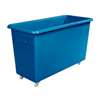 C193 - Blue Polyethylene Trolley - 125Ltr 690x470x660mm (Direct)