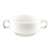 C239 - Olympia Whiteware Soup Bowl with Handles - 400ml 14oz 115mm 4" (Box 6)