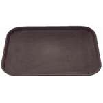 C560 - Rectangular Tray Black Anti-Slip Plastic - 380x510mm 15x20"