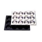 C561 - Vogue Aluminium Muffin Tray 12 Hole