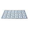 C563 - Vogue Aluminium Muffin Tray 24 Hole - cup size 80x35mm