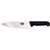 C662 - Victorinox Fibrox Black Handle Carving Knife Extra Broad Blade - 20cm