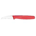 C665 - Victorinox Standard Red Handle Shaping Knife Curved Blade - 6cm