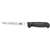 C670 - Victorinox Fibrox Black Handle Boning Knife Rear Curved Edge Narrow Blade - 12cm