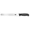 C683 - Victorinox Fibrox Black Handle Larding Knife Wavy Edge Round Tip - 30cm