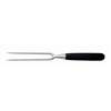 C698 - Victorinox Swiss Classic Black Handle Carving Fork Forged - 18cm