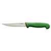 C862 - Hygiplas Vegetable Knife Serrated Green - 4"