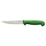 C862 - Hygiplas Vegetable Knife Serrated Green - 4"