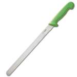 C867 - Hygiplas Slicer Serrated Green - 12"