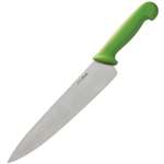 C868 - Hygiplas Cooks Knife Green - 10"