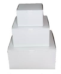 Cake Box 10'' x 10'' x 5'' - Pack of 100