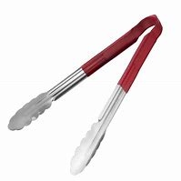 CB154 - Vogue Colour Coded Serving Tong Red - 300mm