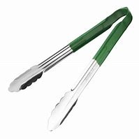 CB155 - Vogue Colour Coded Serving Tong Green - 300mm