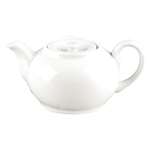 CB473 - Olympia Whiteware Teapot - 2cup 15oz (Box 4)