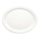 CB477 - Olympia Whiteware Oval Plate/Platter - 25cm 10" (Box 6)