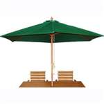 CB515 - Bolero Green Round 3000mm Dia Pulley Parasol