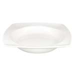 CB690 - Olympia Whiteware Rounded Square Bowl Circular Well - 210x210x40mm (Box 4)