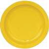 CB763 - Kristallon Polycarbonate Plate Yellow - 172mm 6 3/4" (Box 12)
