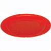 CB766 - Kristallon Polycarbonate Plate Red - 172mm 6 3/4" (Box 12)