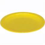 CB767 - Kristallon Polycarbonate Plate Yellow - 230mm 9" (Box 12)