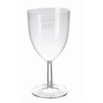 CB876 - Clarity Polystyrene Wine Glasses