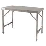 CB905 - Vogue Folding Table St/St - 1200x600x900mm