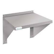 CB912 - Vogue Microwave Wall Shelf St/St - 560x560x490mm