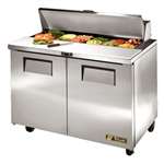 CC234 - True Salad Prep Counter 2 doors 12x1/6 GN pan top (Direct)