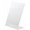 CC444 - Menu Holder A5 Leanback Portrait Acrylic